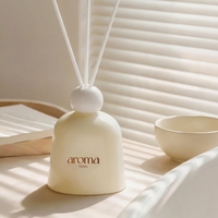 Diffuseur de parfum en verre à bâtonnets, sans alcool et écologique, pour une fragrance longue durée à la maison et en intérieur