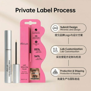 Vente directe du fabricant, sérum de croissance des cils végétalien sans huile, à <span class=keywords><strong>base</strong></span> de plantes, emballage personnalisé, soin des cils naturel résistant à l'eau - Product Image 6