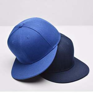 Casquette de sport personnalisée de haute qualité, logo uni Hip Hop Chapeau Vente en gros Promotionnel Vierge 6 Panneau Casquette Snapback à bord plat - Product Image 2