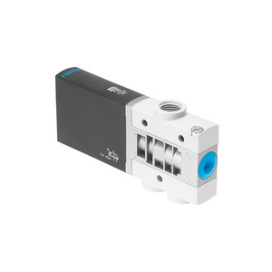 Festo Mhe4 Ms1h 3 2g 1 4 Solenoid Valve 24 Vdc Panel Mount Industrial Automation Pneumatic Control - Product Image 1