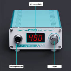 Station de soudage thermostatique intelligente UYUE T12 pour la réparation de cartes mères de téléphones portables, outils de soudage à pointe chauffante - Product Image 2