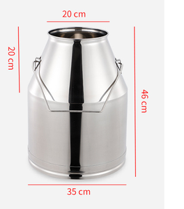 ถังนมสแตนเลส DFC01 ขนาด 30 ลิตร สำหรับเครื่องรีดนม - Product Image 6