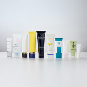 Oval <b>Plastic</b> Cosmetic <b>Tubes</b> With Screw Cap Labeling PE Material Offset Printing Various Colors Sizes For Skin Care Products - Product Image 4