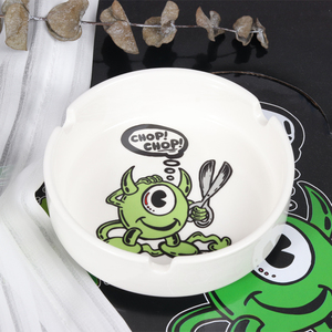 Ceramic Funny <strong>Ashtray</strong> Handmade <strong>Cool</strong> Fancy Porcelain Ceramic Smoking <strong>Ashtrays</strong> for Cigarettes Ash Tray for Home Office Decoration - Product Image 6