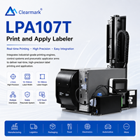 Machine d'étiquetage Honeywell Print and Apply LPA107T, applicateur automatique d'étiquettes pour l'emballage de cartons, la logistique et l'entrepôt
