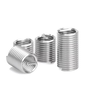 304 Stainless Steel Metric Thread Inserts M1.6 M2 M3 To M30 Spring Wire Type Fully Threaded DIN Standard - Product Image 3