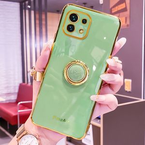 <span class=keywords><strong>Funda</strong></span> de Teléfono con Anillo de Lujo para <span class=keywords><strong>Xiaomi</strong></span> <span class=keywords><strong>Mi</strong></span> <span class=keywords><strong>11</strong></span> <span class=keywords><strong>Lite</strong></span> 5G Mi11 Pro 11lite, Soporte, Silicona Suave, Protectora, Carcasa Trasera - Product Image 4