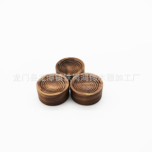 Diffuseur d'aromathérapie en bois, brûleur d'encens, bois de santal, noyer noir, logo personnalisé, usage domestique, aromatique - Product Image 2