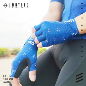 Luvas de bicicleta de estrada Mcycle OEM luvas de meio dedo para ciclismo luvas esportivas anti-choque Aero para ciclismo