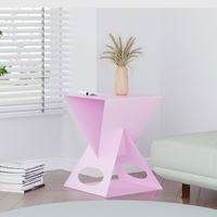 Kinno meilleure vente moderne Simple fer Art Table basse lumière luxe canapé côté petit appartement créatif coin buffet chevet