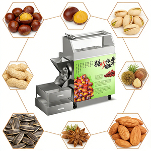 Machine à torréfier les amandes pour boulangerie, agitation douce, contrôle précis de la température, sans écrasement - Product Image 2