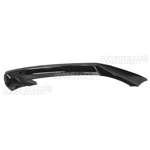 Glossy <b>Black</b>/Carbon Fiber Look Rear Trunk Spoiler Lip Extension+Rear Roof Spoiler Lip <b>Wing</b> for Jeep for Grand Cherokee 2013-2020 - Product Image 3