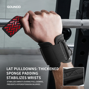 2026 Neuer Handliftgurt mit Handgelenkband für Schwerlast-Krafttraining und Gewichtheben - Product Image 4