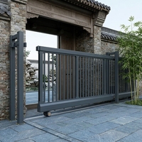 Portail Coulissant Électrique en Aluminium pour Allée d'Entrée – Sécurité et Design Moderne de Luxe pour Maison
