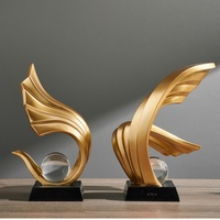 Meuble à vin décoratif moderne pour la maison, en résine sculptée, design Art Déco de luxe léger, pour bureau, salon, meuble TV, véranda