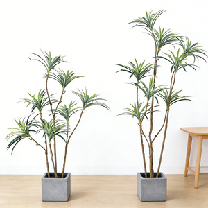 Dream Castle <b>Artificial</b> <b>Spider</b> <b>Plant</b> 100cm-200cm Indoor Floor Standing Potted <b>Plant</b> For Living Room Hotel Decoration - Product Image 1