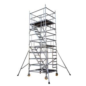 China Factory Cheap Price Building Hot <b>Dipped</b> Galvanized Scaffold Tower Constructions Scaffolding Tower - Product Image 1