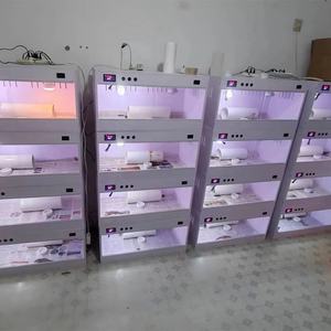 4*2*2 <span class=keywords><strong>Cage</strong></span> de terrarium de style classique PET pour reptiles avec porte coulissante Boîte d'alimentation pour dragon barbu lézard araignée - Product Image 6