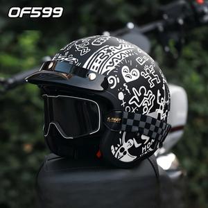 Casco Vintage LS2 OF599, Estilo Americano, para Motocicleta, Tres Cuartos, para las Cuatro Estaciones, para Hombre - Product Image 5