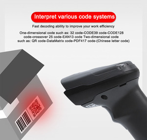 Ds2208 2D USB giao diện cầm tay có dây Imager CCD QR mã <span class=keywords><strong>Scanner</strong></span> cho ngựa vằn chính hãng thương hiệu màu đen - Product Image 4