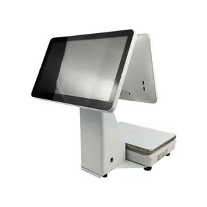 15.6 Inch Ingebouwde Thermische Printer Draagbare Elektronische Weegschaal Eenvoud Van Operator Touchscreen Verkooppunt