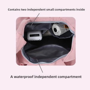 Bolsa de Viagem Esportiva Impermeável com Grande Capacidade e Separação Úmido/Seco, Personalização de Logo, Bolsa de Treinamento ao Ar Livre - Product Image 6