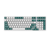 Clavier mécanique sans fil ergonomique RGB LED pour ordinateur et ordinateur portable, accessoires de jeu pour ordinateur