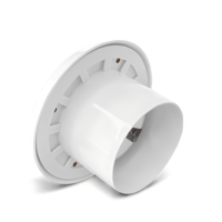 Système d'air frais ABS haut de gamme Texture porcelaine Plafond moderne Flux d'air réglable Disque en plastique Sortie d'air Évent d'admission d'échappement