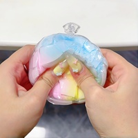 Bestseller transfrontalier : Balle anti-stress artisanale en TPR à peau croustillante, gadget de décompression rebondissant, modèle XY-cpq, vendue à l'unité