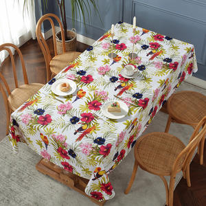 Rouleau de nappe en plastique pvc pour décoration intérieure personnalisée Rouleaux de nappe en <span class=keywords><strong>toile</strong></span> <span class=keywords><strong>cirée</strong></span> en plastique pvc Nappe de table <span class=keywords><strong>rectangulaire</strong></span> à impression non tissée - Product Image 2