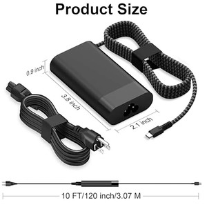 Wholesale 65W USB-C PD Charger For HP Laptop, 19.5V 3.33A Type-C AC <b>Adapter</b>, EU US AU UK <b>Plug</b> CE RoHS UL FCC KC Certified - Product Image 3