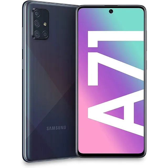 For A71 5G Smart Phone 67-inch US Version 6GBRAM128G Octa Core Fingerprint NFC 64MP AMOLED Unlock Smartphone Android System