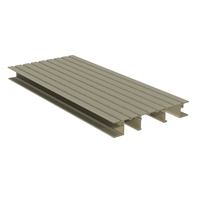 Panneau de plancher de remorque en aluminium extrudé imperméable
