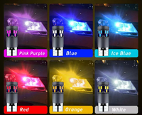 Hochwertige 2W 12v 6000k 18smd 2014 RGB-Lampen Auto W5w Innen Auto Lampe Canbus LED Para T10 194 168 Lese lampe