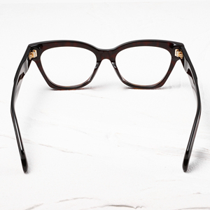 Marble Cat Eye Full Rim <b>Eyeglasses</b> JMM76RX Anti-Uv Unisex Adults Vision Correction <b>Frames</b> - Product Image 4