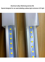 Etop - Lumière LED hexagonale pour garage, personnalisable, 6500K, lumière de plafond en forme de nid d'abeille, grille de lumière LED pour garage, pour atelier de détaillage