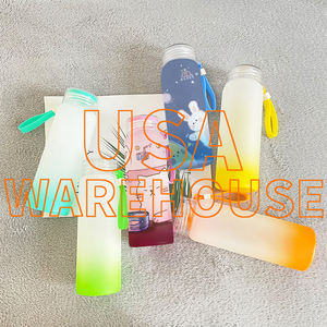 Gobelet à café à lait coloré 10 pièces sans BPA, tasses étanches, 17oz 500ml, pour impression par sublimation, pour cadeaux personnalisés - Product Image 1