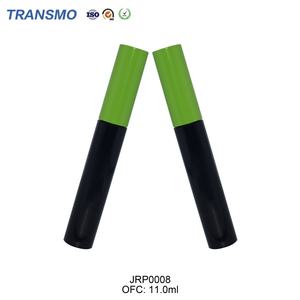 Tubes de mascara en plastique transparent personnalisés avec bouchon à vis, flacon vide pour eye-liner, emballage de conteneur - Product Image 1