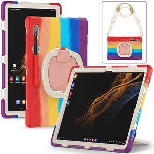 Funda resistente a prueba de golpes con soporte para bolígrafo <span class=keywords><strong>S</strong></span>, soporte giratorio para <span class=keywords><strong>Samsung</strong></span> Galaxy Tab S8 <span class=keywords><strong>ultra</strong></span> SM-X900, 14,6 pulgadas, SM-X906 - Product Image 2