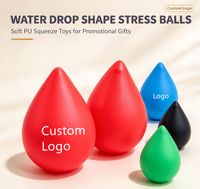 Balle anti-stress en PU en forme de globe avec logo personnalisé, jouet souple à presser pour soulager les mains, carte du monde, exercice manuel, enseignement, cadeau promotionnel d'entreprise