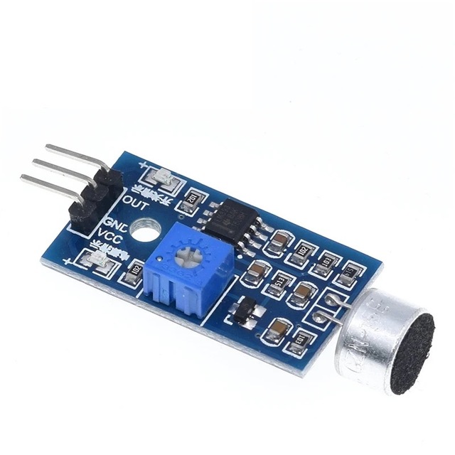 Sound Sensor Module/Sound Detection Module Whistle Module Voice-activated Switch Output High and Low Level DIY
