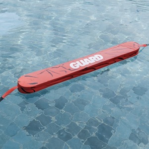 Pelampung penyelamatan laut, penyelamatan berenang mengambang pelampung lapisan vinil NBR busa lifesguard tabung penyelamatan untuk kolam - Product Image 5