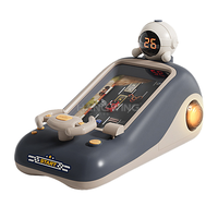 HW Timing Edition Jouet de volant d'aventure de course 3D pour enfants avec console de jeu de société d'évitement d'obstacles amusant et changeant