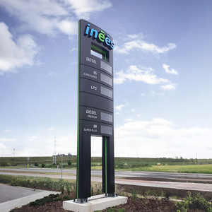 Buoyant Manufacturer Custom Outdoor Hotel Car 4s Shop Business <b>Illuminated</b> <b>LED</b> Pylon <b>Sign</b> Shopping Mall Pylon <b>Sign</b> Advertising - Product Image 5