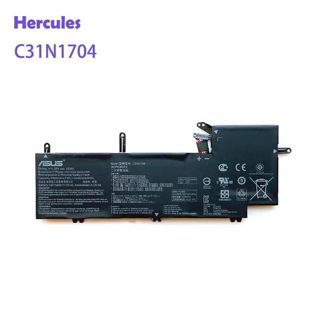Replacement Laptop Battery C31N1704 C31POJ1 for ASUS Zenbook Q535U Q535UD-BI7T11 0B200-02650000M