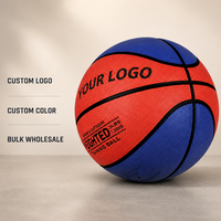 Aiju OEM Ballon de basketball en PU personnalisé avec logo, taille 7, lesté, pour entraînement et matchs de club, grossiste en ballons de basket