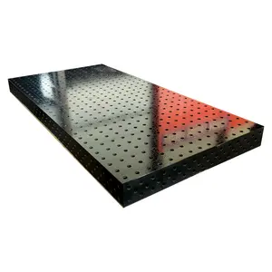 Tavolo di saldatura 3D con parti di serraggio D16 D28 disponibile nitred superficiale