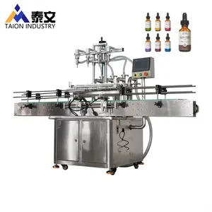 3-300ml 4 heads perfume solution filling machine manufacturing plant automatic