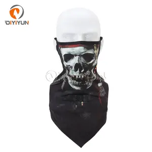 Unisex Bandana penutup wajah masker pelindung leher Gaiter tabung penghangat selendang ikat kepala untuk pria wanita bersepeda angin debu