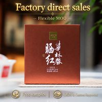 Thé noir Dian Hong du Yunnan, séché au soleil, en sachets individuels - Goût doux et sucré, qualité artisanale de haute montagne